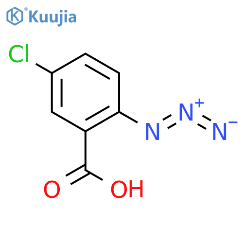 2-azido-5-chlorobenzoic acid structure