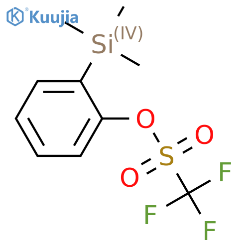 2-(Trimethylsilyl)phenyl trifluoromethanesulfonate structure