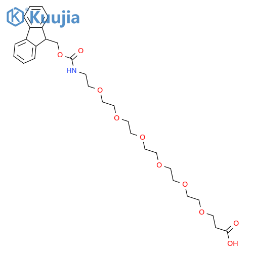 Fmoc-NH-PEG6-CH2CH2COOH structure