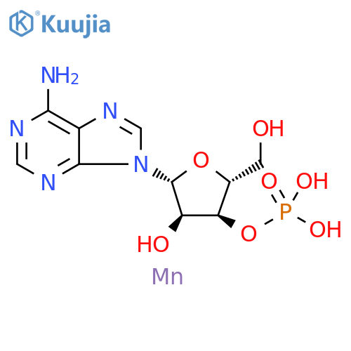 3'-Adenylic acid, manganese(2+) salt (1:1) structure