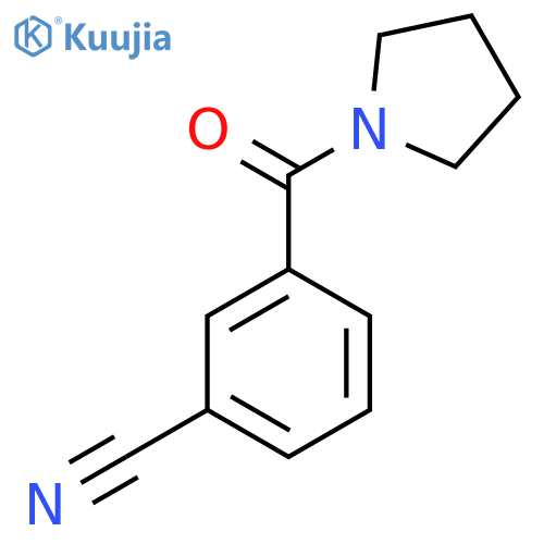 3-(Pyrrolidinocarbonyl)benzonitrile structure