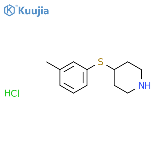 4-(3-methylphenyl)thiopiperidine structure