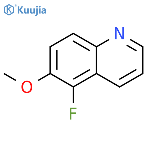 5-Fluoro-6-methoxyquinoline structure