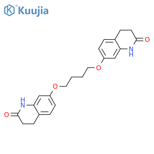 1,4-Bis3,4-dihydro-2(1H)-quinolinon-7-oxybutane structure