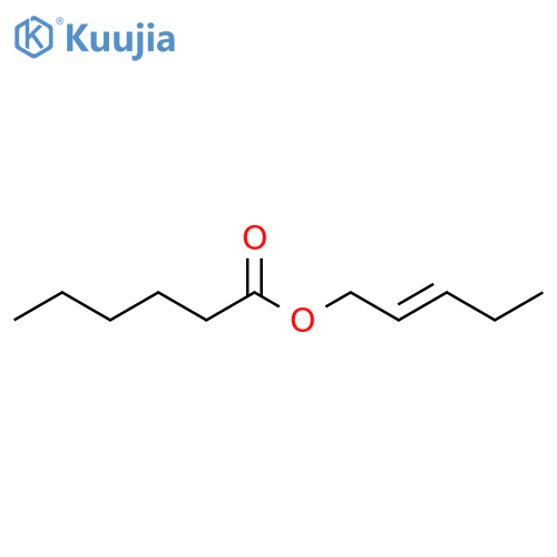 Hexanoic acid, 2-pentenyl ester, (E)- structure