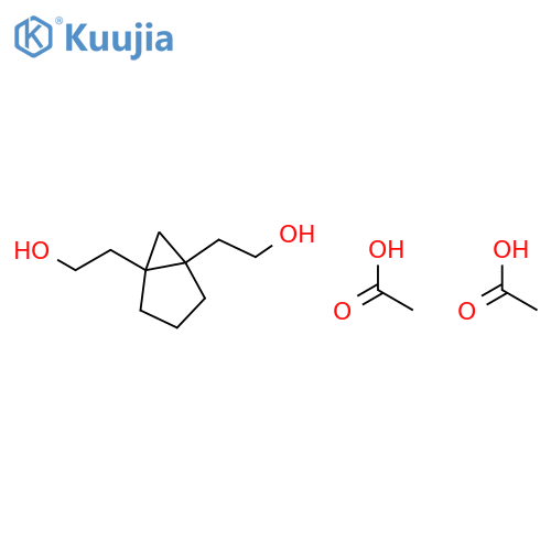 Bicyclo[3.1.0]hexane-1,5-diethanol, diacetate structure