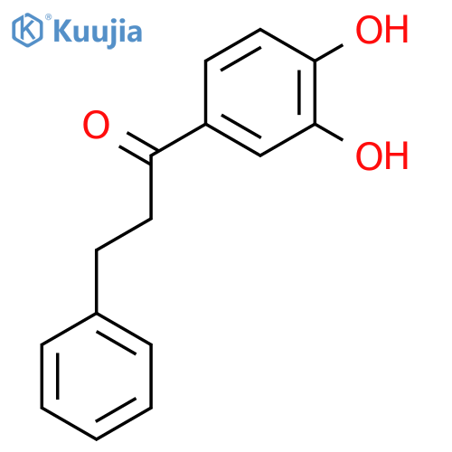 1-Propanone, 1-(3,4-dihydroxyphenyl)-3-phenyl- structure