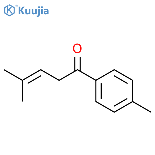 3-Penten-1-one, 4-methyl-1-(4-methylphenyl)- structure