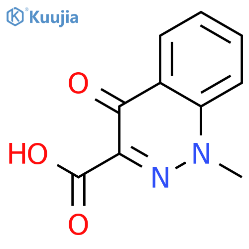 1-methyl-4-oxo-1,4-dihydrocinnoline-3-carboxylic acid structure