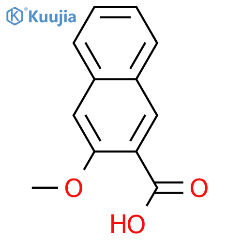 3-methoxynaphthalene-2-carboxylic acid structure
