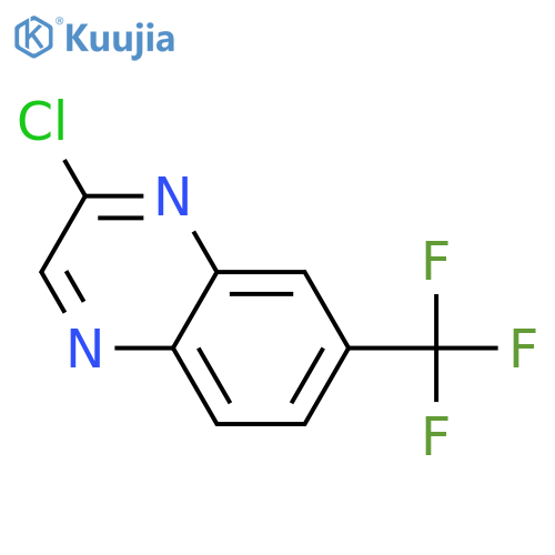 2-Chloro-7-trifluoromethylquinoxaline structure