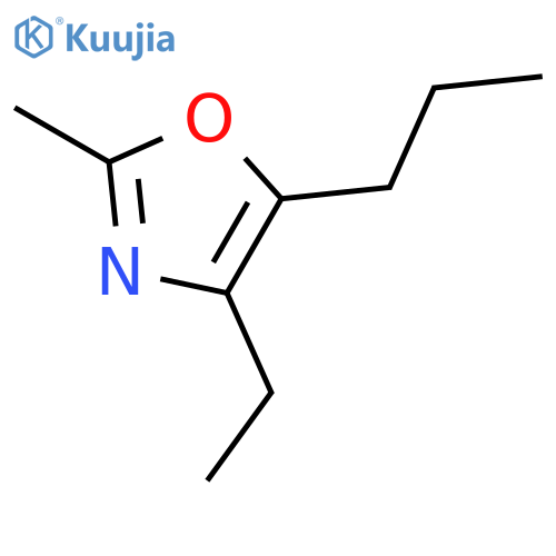 Oxazole, 4-ethyl-2-methyl-5-propyl- structure