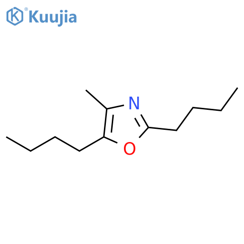 Oxazole, 2,5-dibutyl-4-methyl- structure