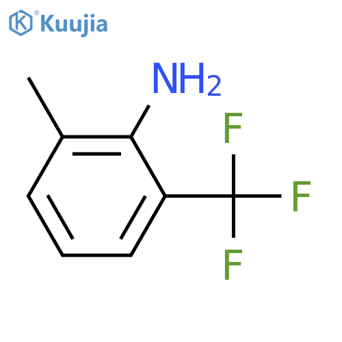 2-Methyl-6-(trifluoromethyl)aniline structure