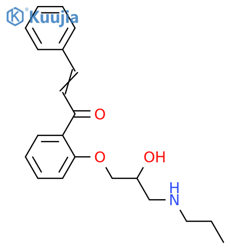 (2E)-Dehydro Propafenone structure