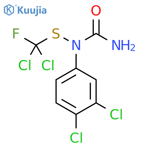 Methanesulfenamide, N-(aminocarbonyl)-1,1-dichloro-N-(3,4-dichlorophenyl)-1-fluoro- structure