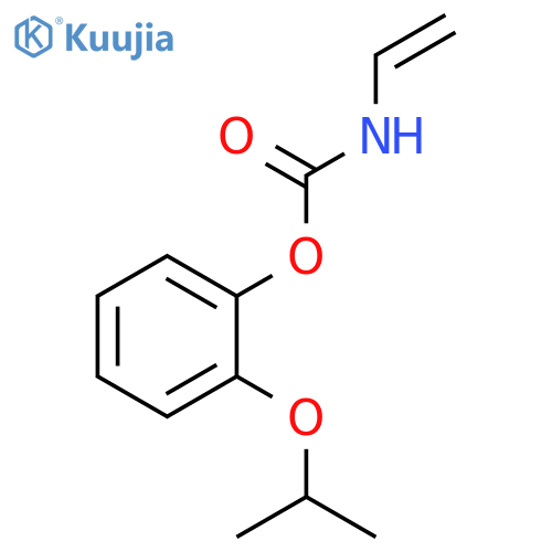 Carbamic acid, ethenyl-, 2-(1-methylethoxy)phenyl ester structure