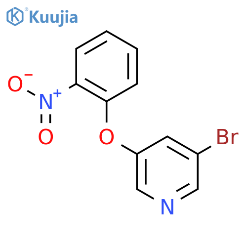 3-Bromo-5-(2-nitrophenoxy)pyridine structure