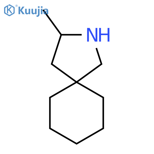 2-Azaspiro[4.5]decane, 3-methyl-, (3S)- structure