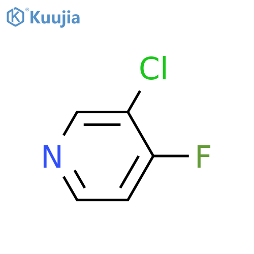 3-Chloro-4-fluoropyridine structure