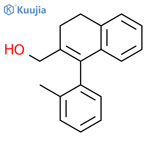 2-NAPHTHALENEMETHANOL, 3,4-DIHYDRO-1-(2-METHYLPHENYL)- structure