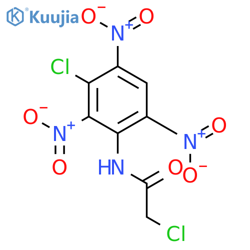 ACETAMIDE, 2-CHLORO-N-(3-CHLORO-2,4,6-TRINITROPHENYL)- structure
