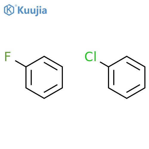 BENZENE, CHLORO-, COMPD. WITH FLUOROBENZENE (1:1) structure