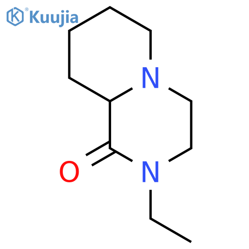 2H-Pyrido[1,2-a]pyrazin-1(6H)-one,2-ethylhexahydro- structure