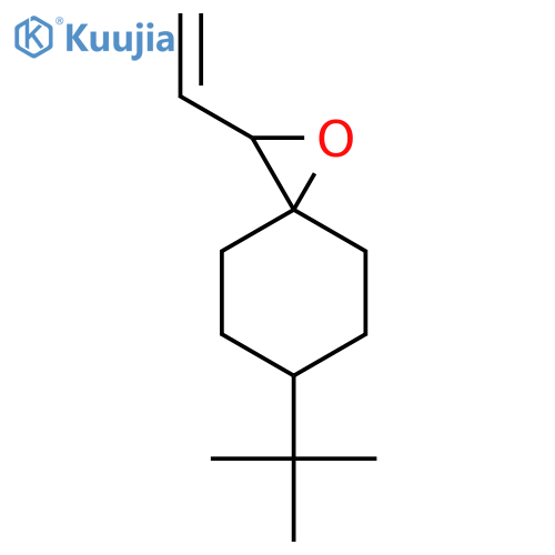 1-Oxaspiro[2.5]octane, 6-(1,1-dimethylethyl)-2-ethenyl- structure