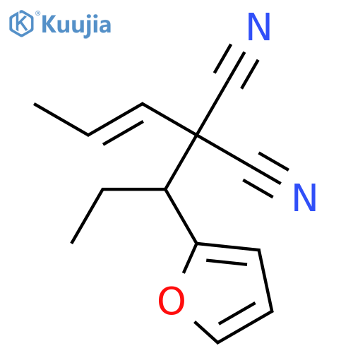 PROPANEDINITRILE, [1-(2-FURANYL)PROPYL]-2-PROPENYL- structure