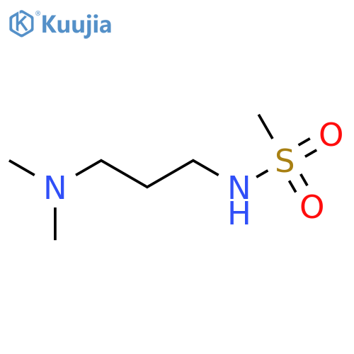 Methanesulfonamide, N-[3-(dimethylamino)propyl]- structure