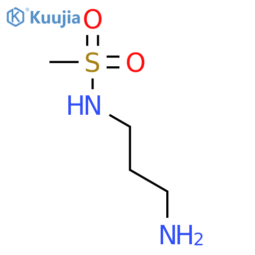 N-(3-Aminopropyl)methanesulfonamide structure