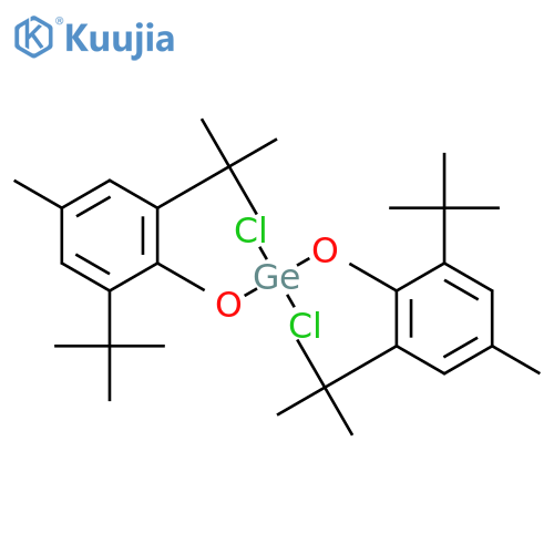 Germane, bis[2,6-bis(1,1-dimethylethyl)-4-methylphenoxy]dichloro- structure