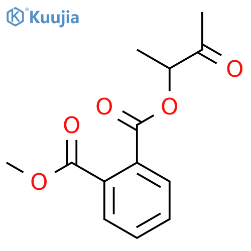 1,2-Benzenedicarboxylic acid, methyl 1-methyl-2-oxopropyl ester structure