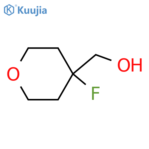 (4-fluorooxan-4-yl)methanol structure