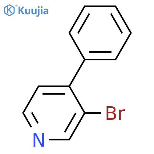 3-Bromo-4-phenylpyridine structure