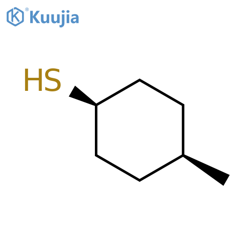 CYCLOHEXANETHIOL, 4-METHYL-, CIS- structure