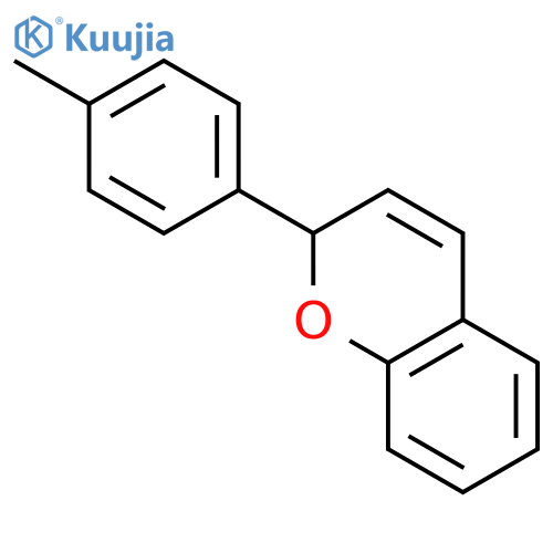 2H-1-Benzopyran, 2-(4-methylphenyl)- structure