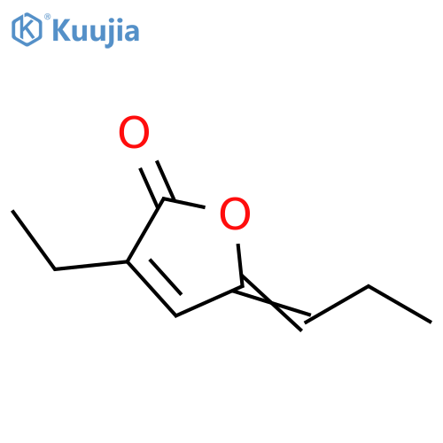 2(5H)-Furanone, 3-ethyl-5-propylidene- structure