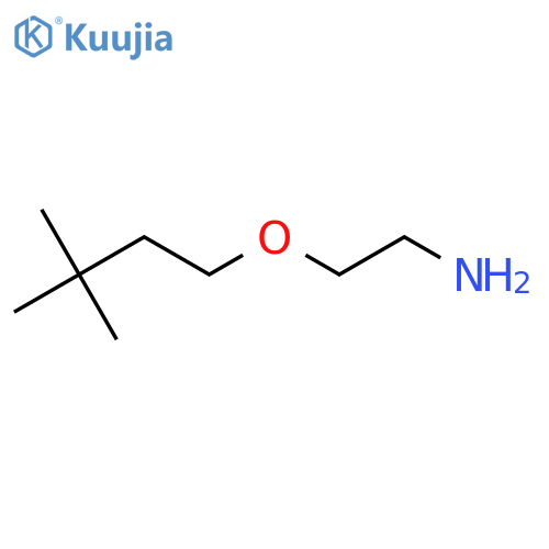 2-(3,3-Dimethylbutoxy)-1-ethanamine structure