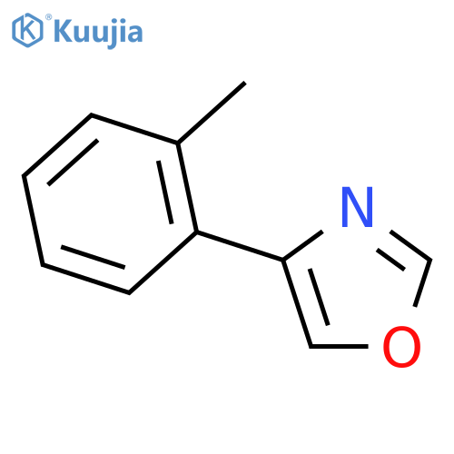 Oxazole, 4-(2-methylphenyl)- structure