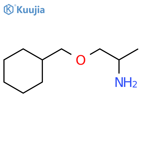 1-(Cyclohexylmethoxy)propan-2-amine structure
