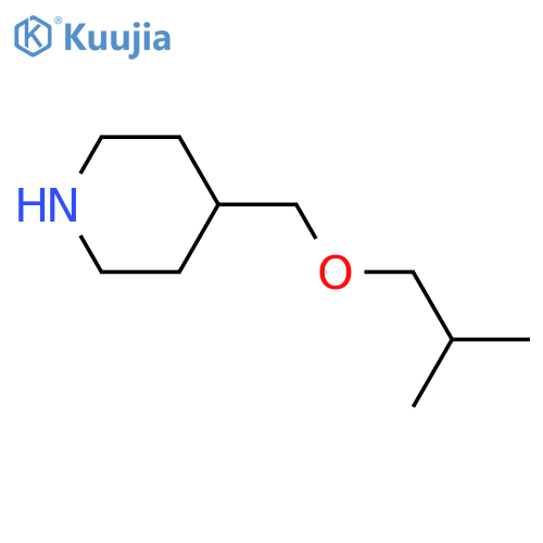 4-(ISOBUTOXYMETHYL)PIPERIDINE structure
