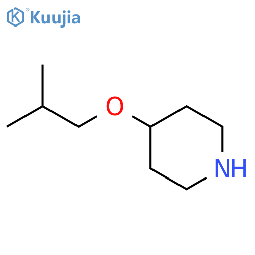 4-(2-Methylpropoxy)piperidine structure