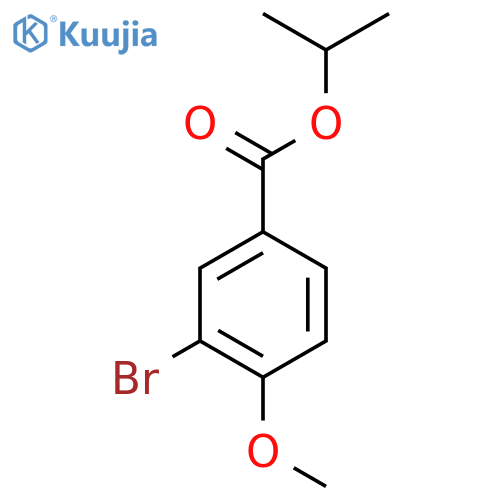 Propan-2-yl 3-bromo-4-methoxybenzoate structure