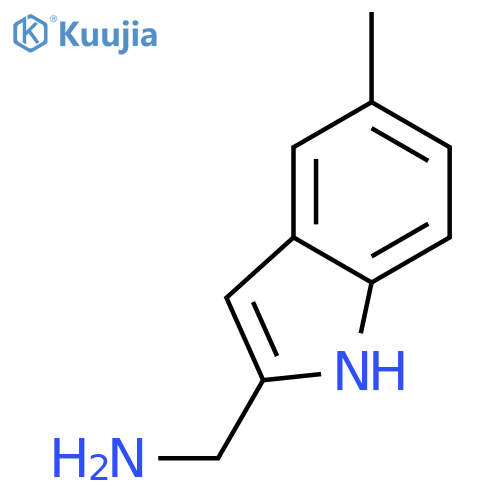1-(5-methyl-1H-indol-2-yl)methanamine structure