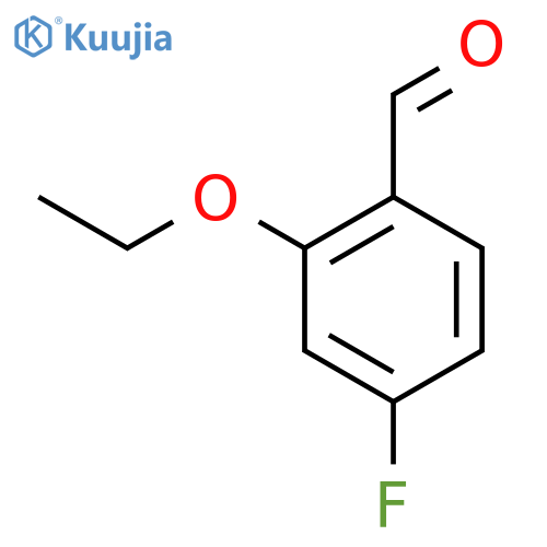 2-Ethoxy-4-fluorobenzaldehyde structure