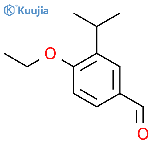 4-ethoxy-3-(propan-2-yl)benzaldehyde structure