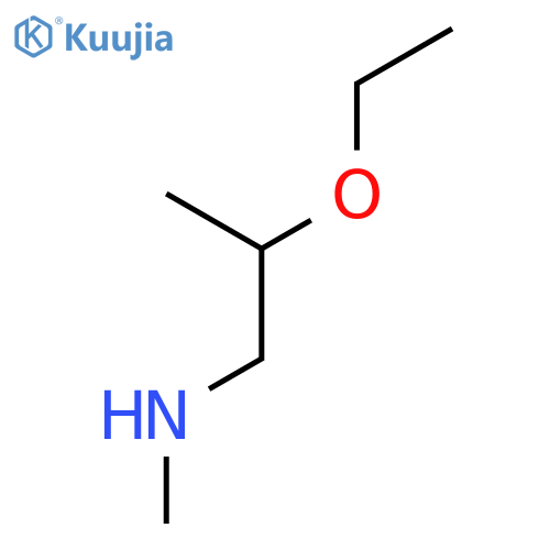 (2-ethoxypropyl)methylamine structure