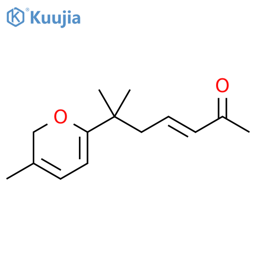 3-Hepten-2-one, 6-methyl-6-(3-methyl-2H-pyran-6-yl)-, (E)- structure